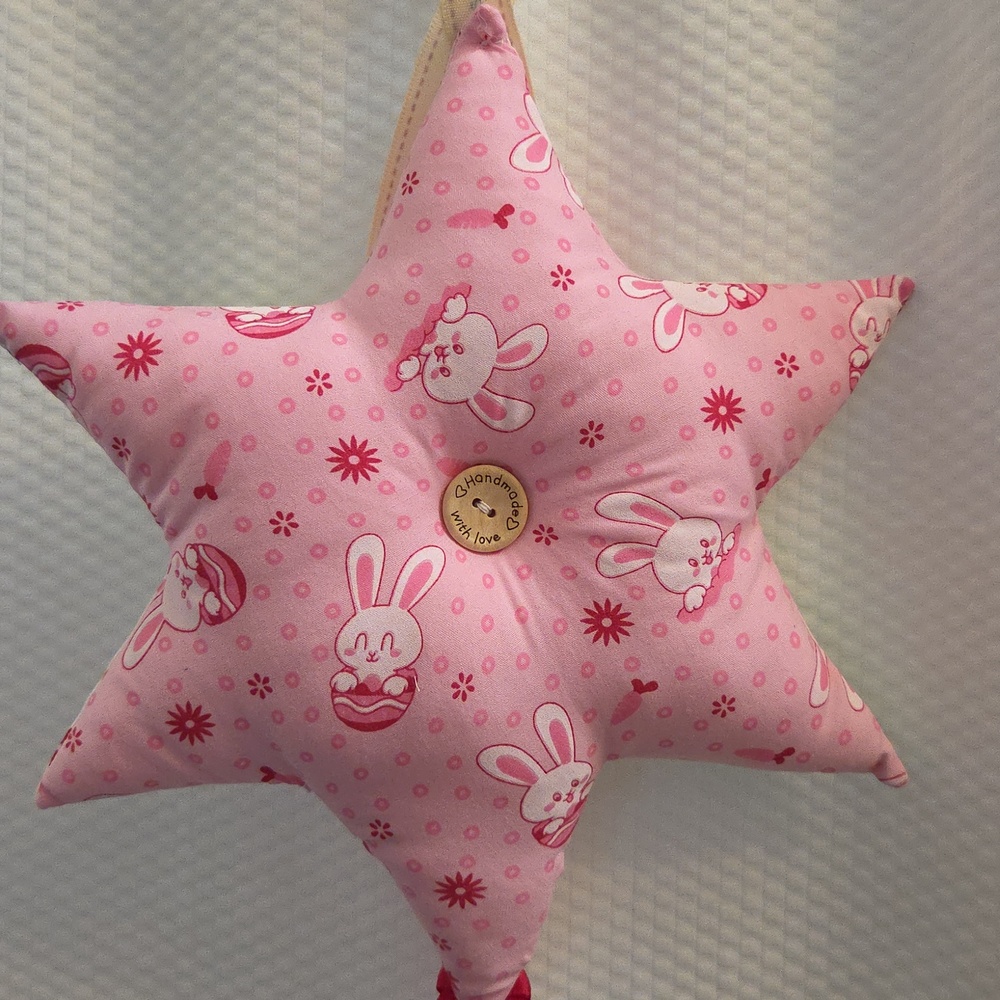 Hand Made From England Child's Baby's Room Star Hanging Decor - Picture 6 of 8